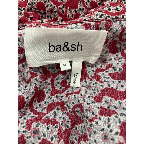 ba&sh Size XS  Catty Ruffle-Collar Blouse Button Down - Picture 6 of 8